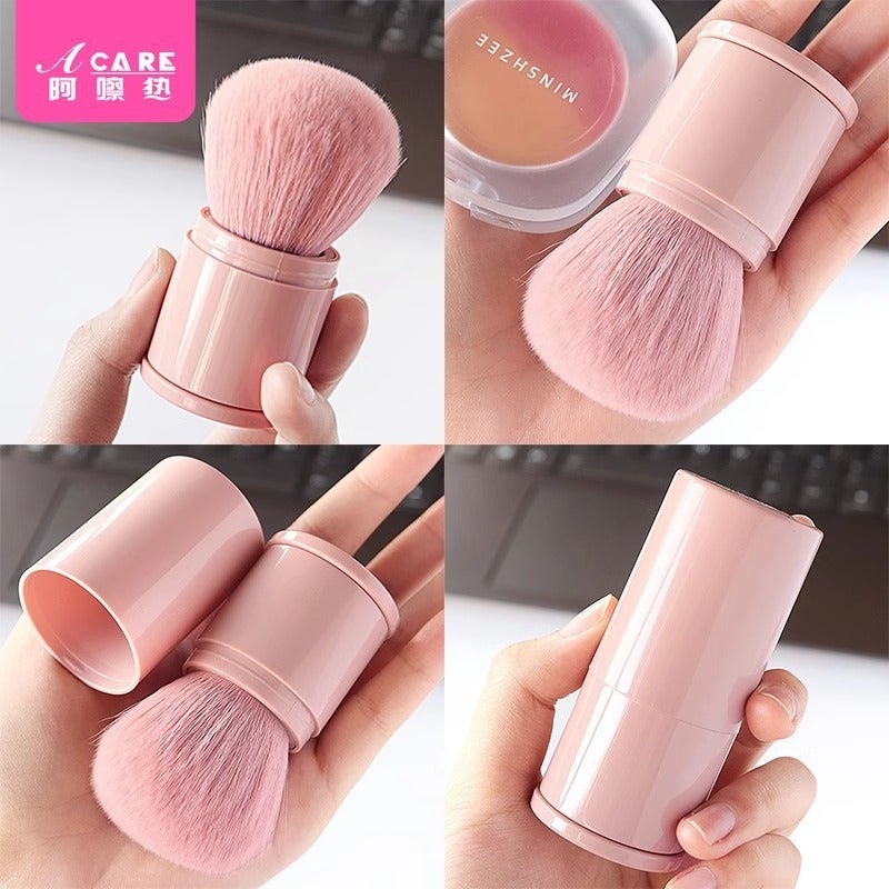 /10Y Blush Brush Retractable Portable Powder Brush Contour Brush Makeup Beauty - Image 3